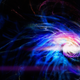 An artist’s rendition of a 3D skyrmion.